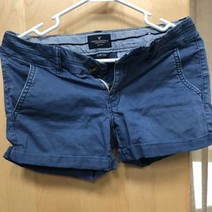 American eagle midi shorts